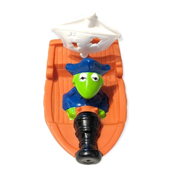 The Muppets Treasure Island Disney Action Figure Toy: Kermit Boat Water Toy - Picture 4 of 5